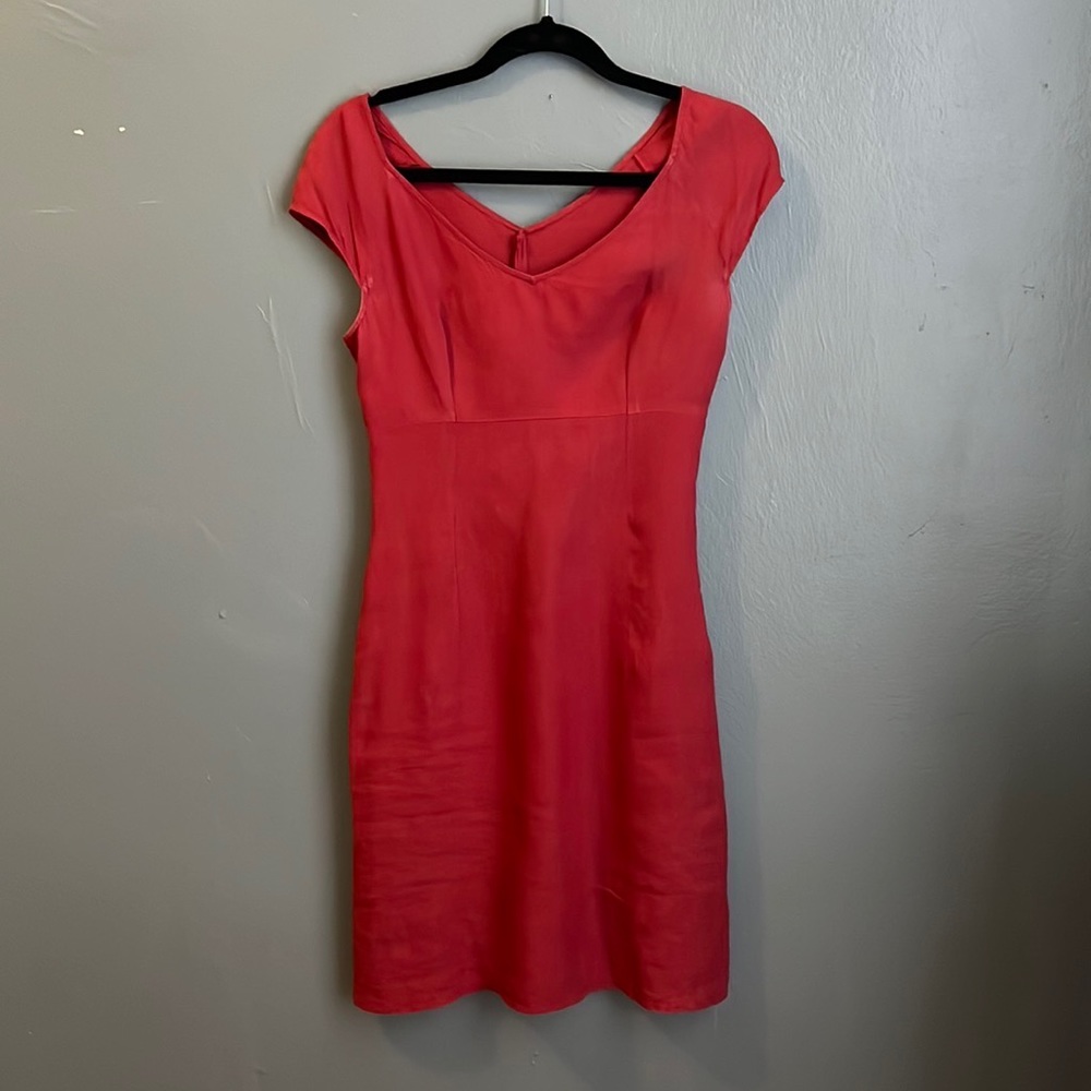 Vintage linen dress - size S